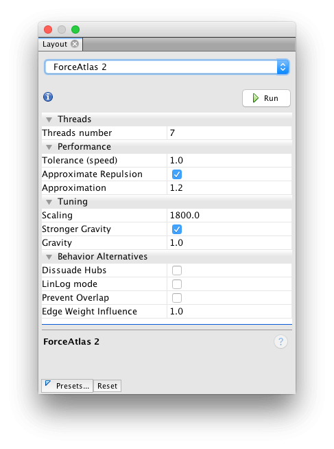 Layout Options