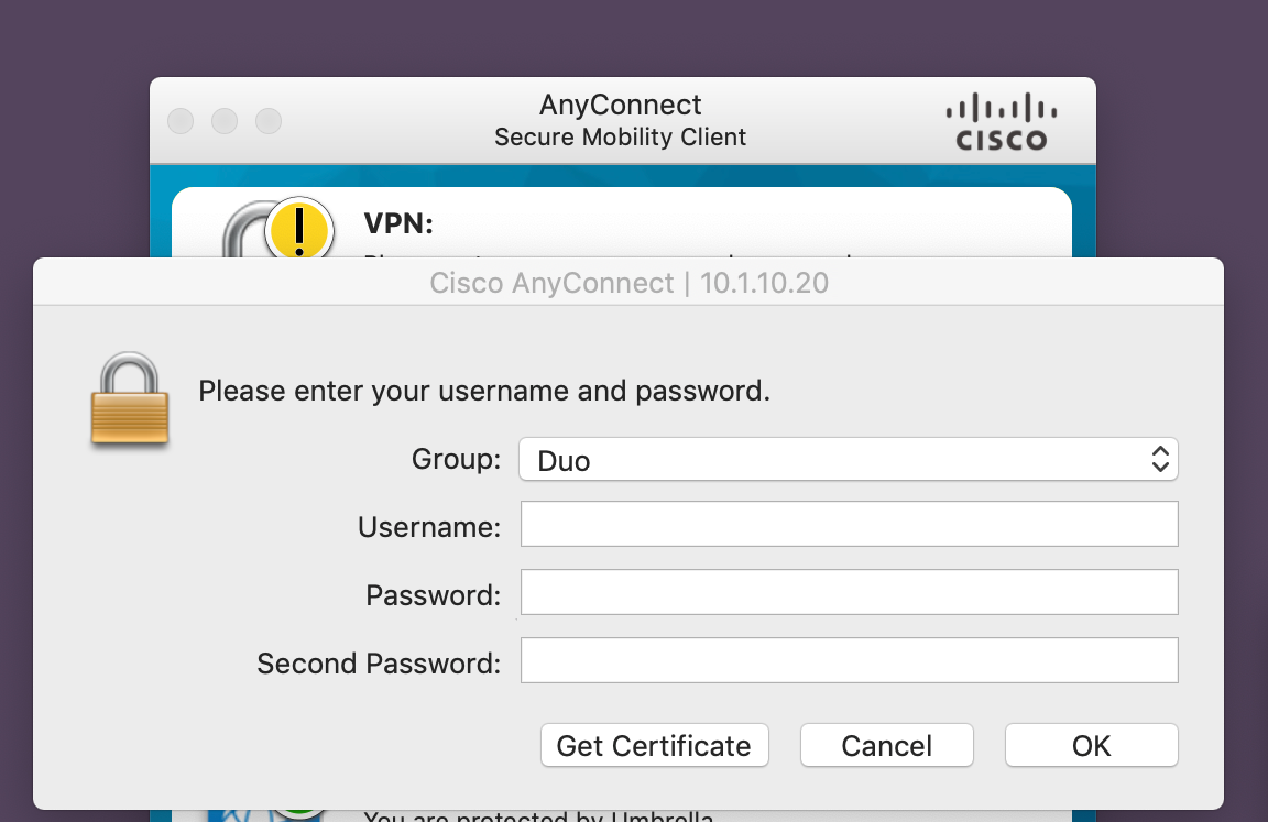 Desktop Second Password