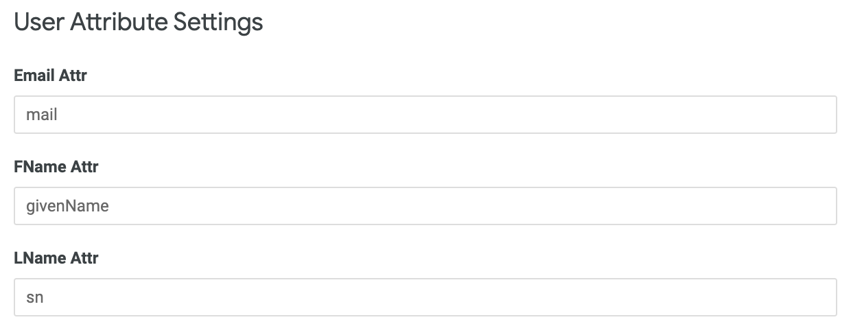 Looker User Attribute Settings